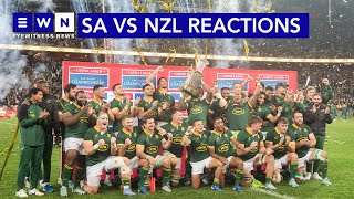 SAvNZL reactions Springboks are cementing their legacy to beyond their past World Cup wins [upl. by Clorinde465]