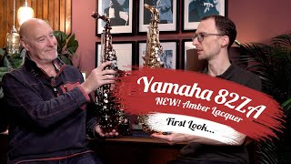 NEW Yamaha YAS82ZA Amber Lacquer Alto Sax  Dawkes Music [upl. by Yhtimit]