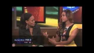 Robin Givens amp Demetria McKinney Talks About The Play Stage quotDERANDEDquot on FOX2 News [upl. by Rois]