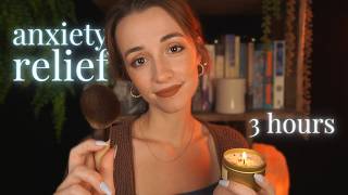 ASMR  3 HOURS of ANXIETY and PANIC Relief 💙 Helping You Calm Down [upl. by Lerej]