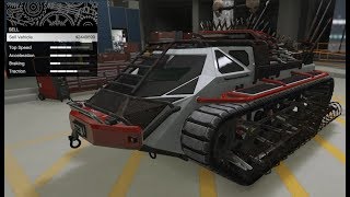 GTA 5  Arena War DLC Vehicle Customization  Apocalypse Scarab Tank and Review [upl. by Orpah]