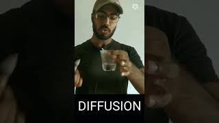 WHAT IS DIFFUSION IN CHEMISTRY [upl. by Airretal]