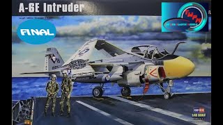 Montage Maquette A 6E Intruder Hobby Boss 148ème FINAL [upl. by Cordova]