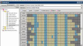 Przedłużanie kalendarzy pracowniczych [upl. by Niltac]