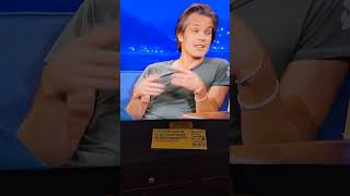 Timothy Olyphant Pretends Well On Conan Godblessyou timothyolyphant teamcoco funny laugh fun [upl. by Mccutcheon]