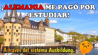 Gana €1500 al mes por estudiar en AlemaniaMi experiencia en el Ausbildung de ENFERMERÍA en Alemania [upl. by Lemieux]