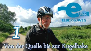 Elberadweg 2024 Radtour Bicycle Touring Teil 1 v 5 von der Quelle bis Poděbrady [upl. by Sansbury430]