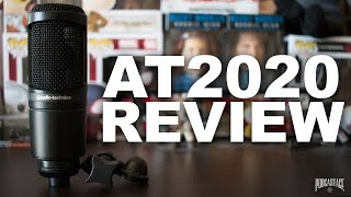 AudioTechnica AT2020 Cardioid Condenser Mic Review  Test [upl. by Mcginnis107]