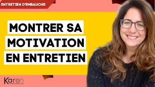 6 conseils pour montrer sa motivation en entretien dembauche [upl. by Caputo]