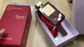 Review MFK Baccarat Rouge 540 200ml Extrait de parfum [upl. by Peppi]