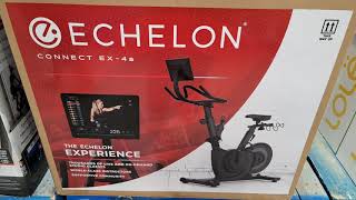 Costco ECHELON Connect EX  4S  Connected Exercise Bike 999 [upl. by Imailiv]