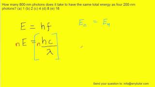 How many 800 nm photons does it take [upl. by Cowey]