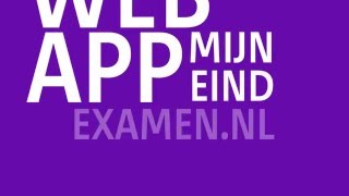 Mijneindexamen webapp  Centrale examens [upl. by Dhaf]