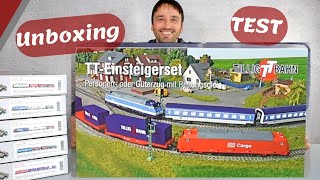 Tillig TT Einsteigerset´s  5 Güterzüge amp 1 Personenzug [upl. by Jsandye519]