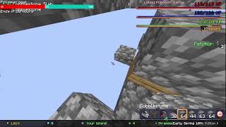 Minecraft hypixel skyblock STRANDED grinding SB level 31 discord socials [upl. by Oidualc]