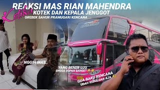 BIADAB😂🤣 REAKSI MAS RIAN MAHENDRA PAS TAU KOTEK DAN KEPALA JENGGOT GREBEK KAMAR PRAMUGARI KENCANA [upl. by Canon]