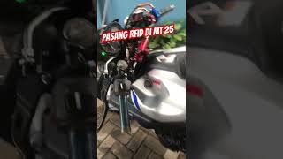 Pemasangan RFID di yamaha mt25 old yamahamt25 mt25 mt25old garutmotovlog bikerlife [upl. by Alakam]