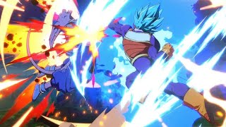 DRAGONBALL FighterZ Bardock SS Vegeta Beerus vs SSB Gogeta Vegeta DBS Broly [upl. by Silevi]