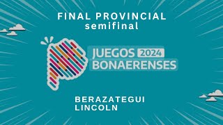 Bonaerenses U15 2024 011024  Berazategui 37 Vs Lincoln 31 [upl. by Schurman]