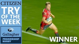 Thorley Sizzles For Gloucester Again  Citizen Try Of The Week  Round 9 WINNER [upl. by Nedaj649]