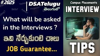 What will be asked in the interviews Interview Tips and tricks Interview Guidance for Freshers 2024 [upl. by Thomasin489]