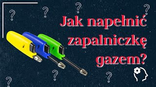 Jak napełnić zapalniczkę zróbtosam ecofriendly [upl. by Keri]