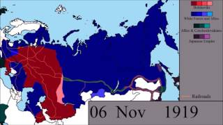 The Russian Civil War Every Other Day [upl. by Hamlin597]