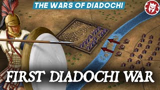 First War of the Diadochi  Alexanders Successors At War DOCUMENTARY [upl. by Kahler602]