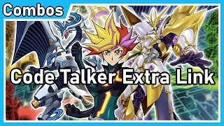 TCG OUTDATED MD RELEVANT YuGiOh  Code Talker Extra Link TCG Combos  Decklist May 2021 [upl. by Sldney]