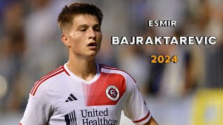 Esmir Bajraktarevic N47  Charlotte vs New England  MLS 2024 [upl. by Bliss]