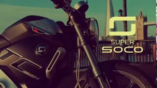 Super Soco TC Max  Electric Motorcycle [upl. by Auqinom566]