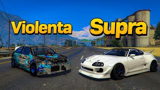 Perseguimos Con Un Supra A80 El Secuestrador De Mi Hermano Gta Rp [upl. by Zela]