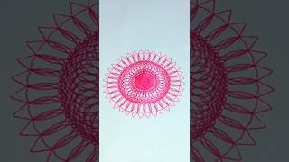 Spiral Design satisfying relaxing spirograph shorts drawing coloring artwork skills art [upl. by Joline]