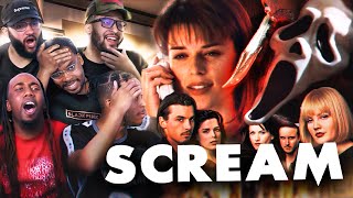 Scream 1  Group Reaction  Movie Review [upl. by Elmaleh896]