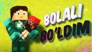 MINECRAFT Lekin BOLALI BOLDIM • Ozbekcha LETS PLAY • Prismarine Man [upl. by Madison]