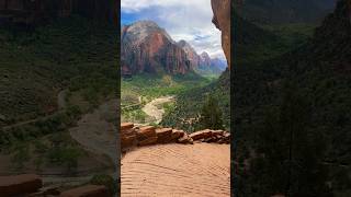 Beautiful views on Zion’s West Rim Trail nationalpark zion naturelovers trails mountains [upl. by Lasonde]