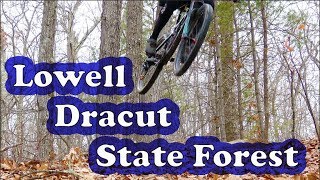 Mountain Biking Lowell Dracut State Forest  Lowell Massachusetts [upl. by Kendrah]