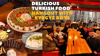 Best Resturant in Bishkek Kyrgyzstan  Hangout with Kyrgyz Boys  Kyrgystan night life [upl. by Tarrant658]