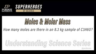 Moles amp Molar Mass How many moles are there in an 83 kg sample of C3H6O [upl. by Donovan]