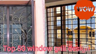 Top 50 window grill design for houseGaziworkshop [upl. by Brigit910]