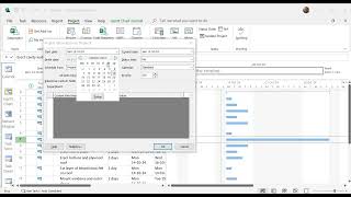 Basics to get started with a Gantt in MSProject [upl. by Foster666]