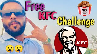 Free KFC challenge with Friend 😂 funny vlog [upl. by Anivahs]