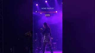 Sunidhi Chauhan live at AIIMS 😍🔥 shorts [upl. by Bess]