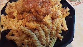 مطبخ ام وليد معكرونة بالصوص macaroni مقارون بالكفتة om walid makaron  rouge [upl. by Winton]