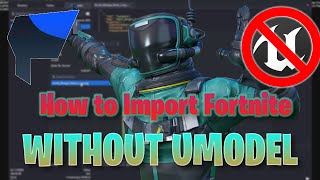 How to Import Fortnite Characters amp Animations Into Blender  Fmodel Porting Tutorial 2021 [upl. by Missak]