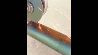 the secret to the strongest thin pipe welding joints welding welder weld stickwelding [upl. by Elladine]