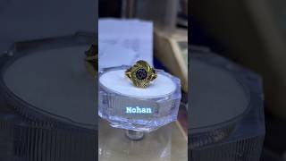 Om ytshorts ring goldjewellery mohan gold goldring jewelry jewellery [upl. by Nylesoj469]