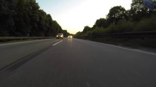 BMW E66 E65 Exhaust Auspuff Sound Autobahn Tunnel V8 GoPro Hero3 Black Edition PART 33 [upl. by Deehahs602]