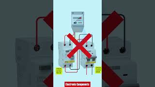 The right way to connect RCCB MCB with Energy Meterelectricianelectricianlife electronkingsaifi1 [upl. by Adonis420]