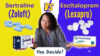 Sertraline vs Escitalopram A comparative review of two SSRI antidepressants [upl. by Adi]